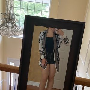 Charlotte Russe Patterned Cardigan